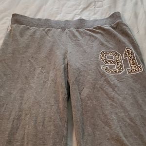 Cropped sweat pants
